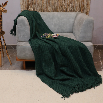 Olive green sofa throws sale