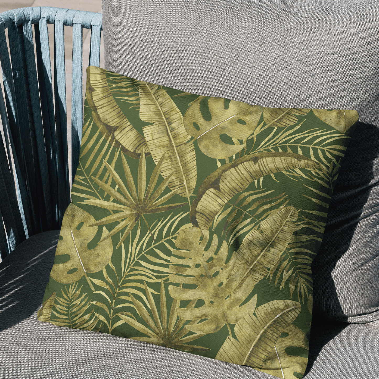 Rainforest Rhapsody Velvet Cushion Cover