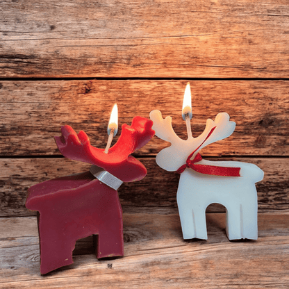 Reindeer Glow Christmas Soy Wax Candle Set of 2