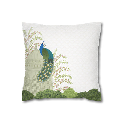 Royal Peacock Velvet Cushion Cover - Set of 5