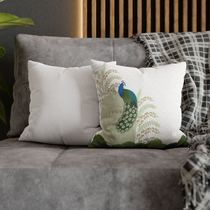 Royal Peacock Velvet Cushion Cover - Set of 5