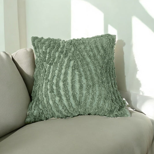 Sage Textures Tufted Cushion Cover