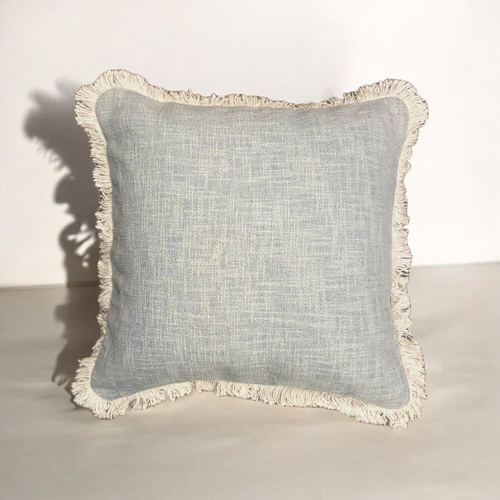 Serene Tufted Fringe Cushion Cover