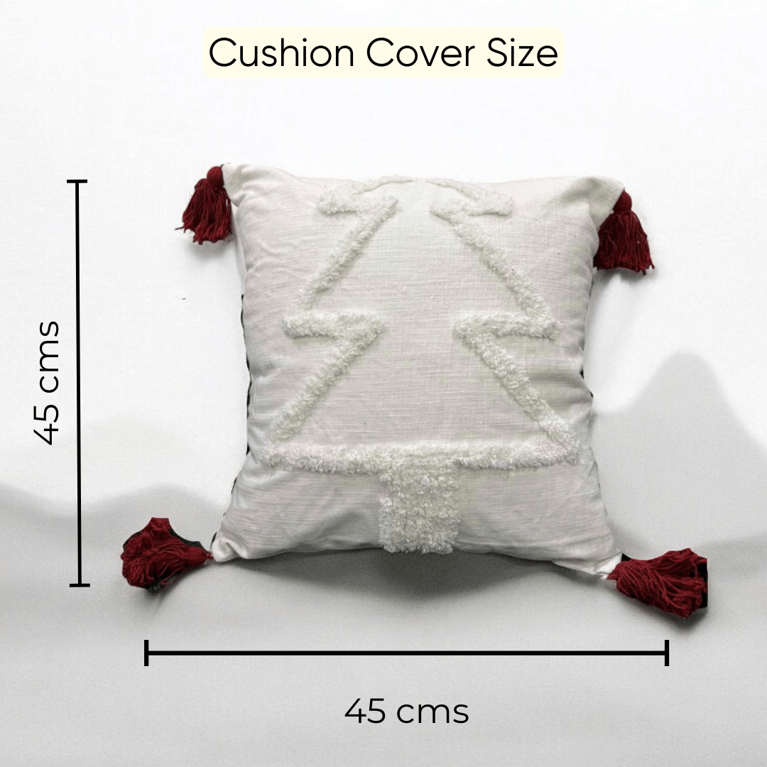 Snowy Christmas Charm Cushion Cover