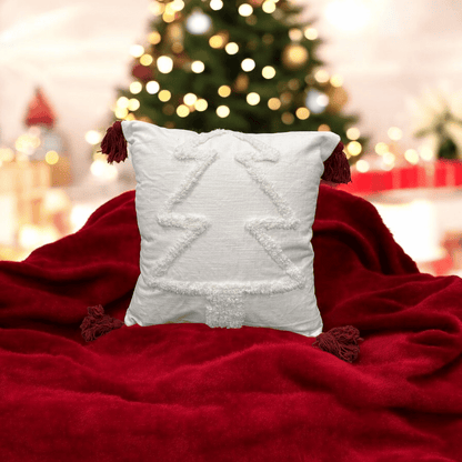 Snowy Christmas Charm Cushion Cover