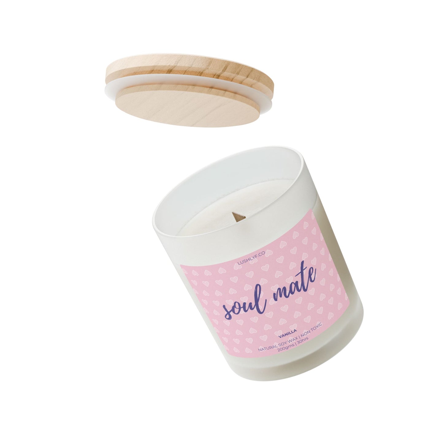 Soul Mate Valentine’s Vanilla Soy Wax Candle