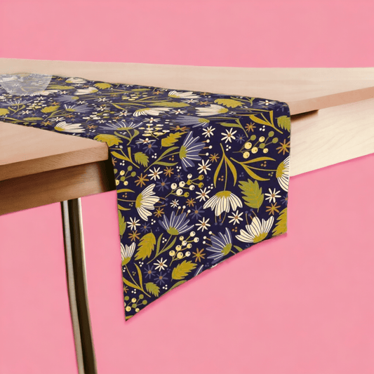 Starry Wildflower Table Runner - Lushlyf's Botanica Collection