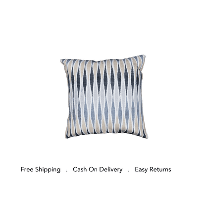 Striped Waves Cushion Cover