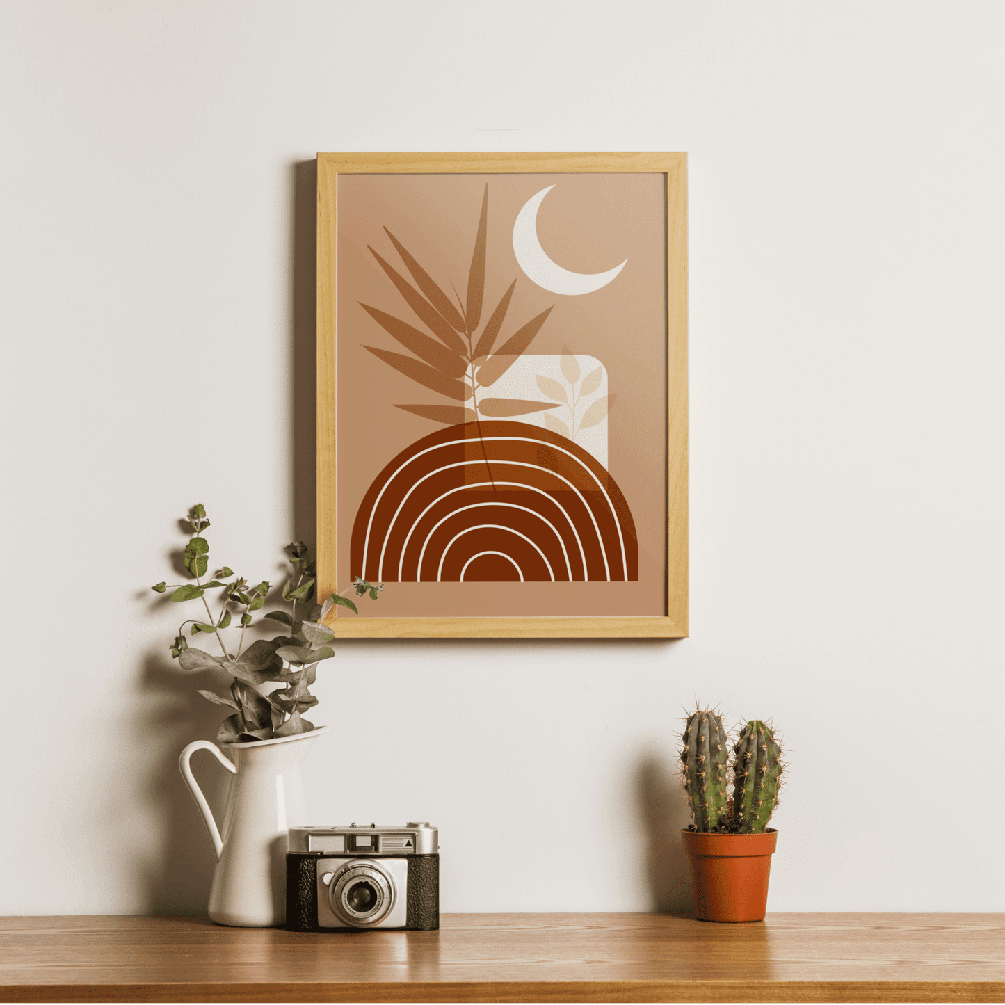 Tropical Sunset Framed Artwork