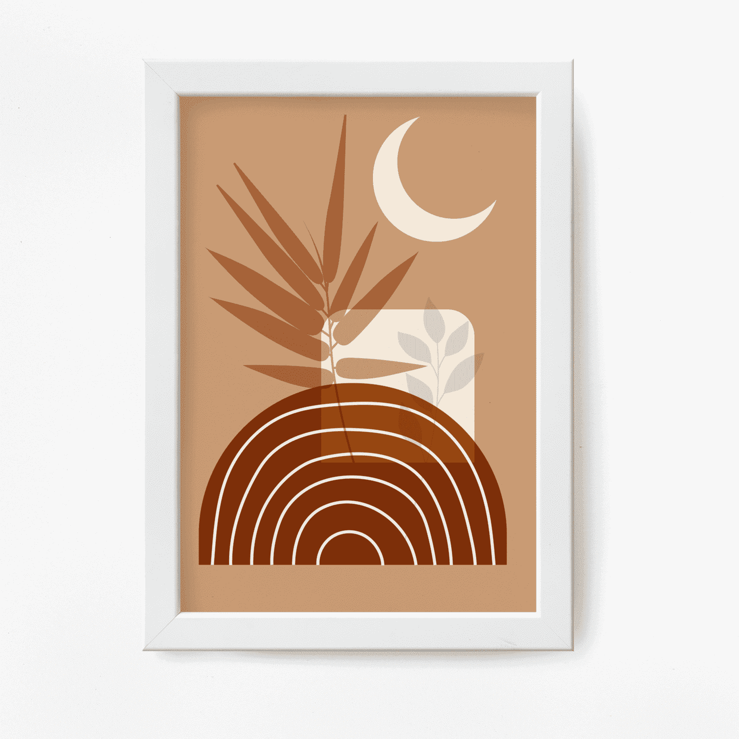 Tropical Sunset Framed Artwork