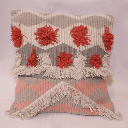 Tufted Boho Charm Cushion Cover