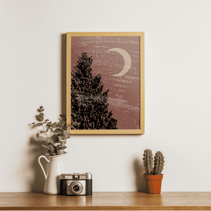 Twilight Silhouette Framed Artwork