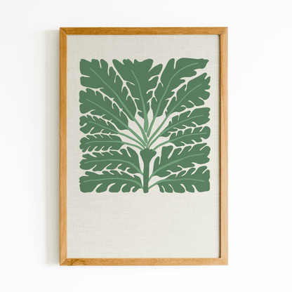 Verdant Fronds Framed Artwork