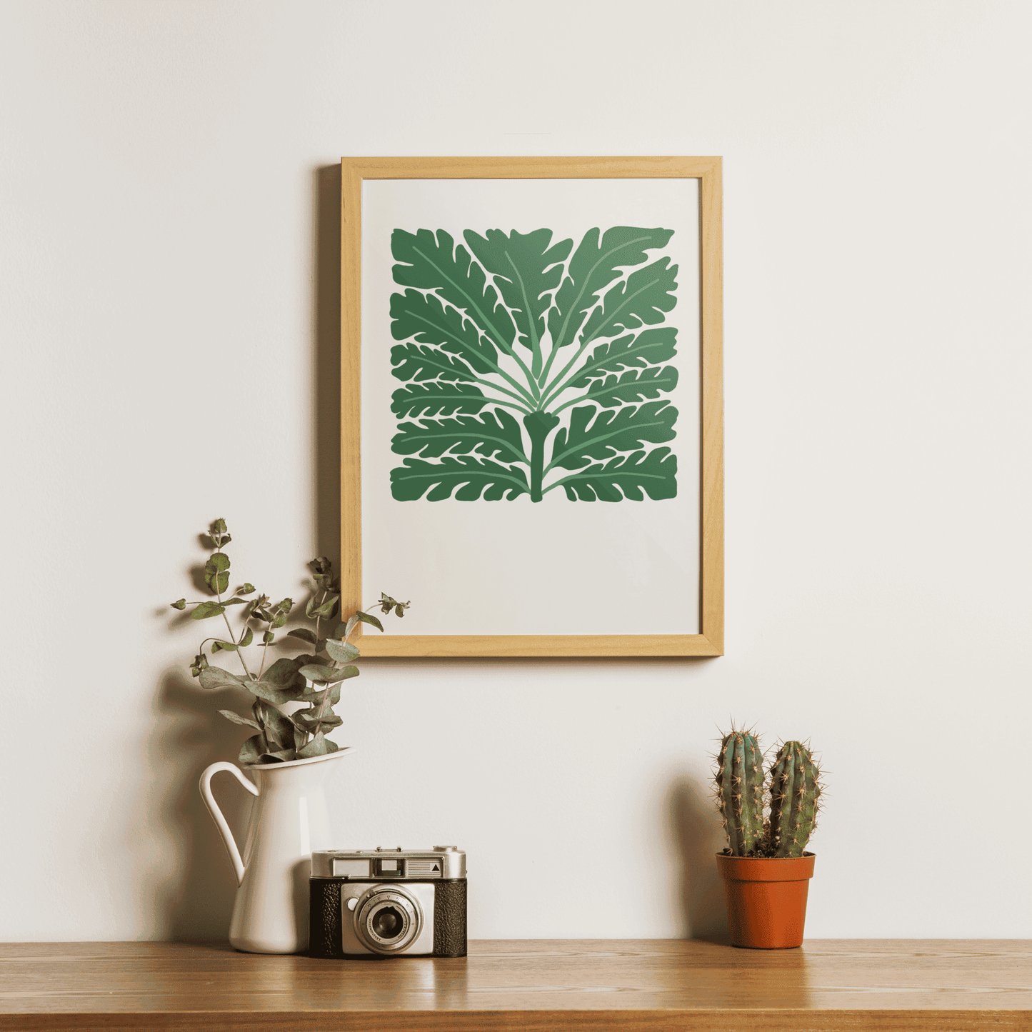 Verdant Fronds Framed Artwork