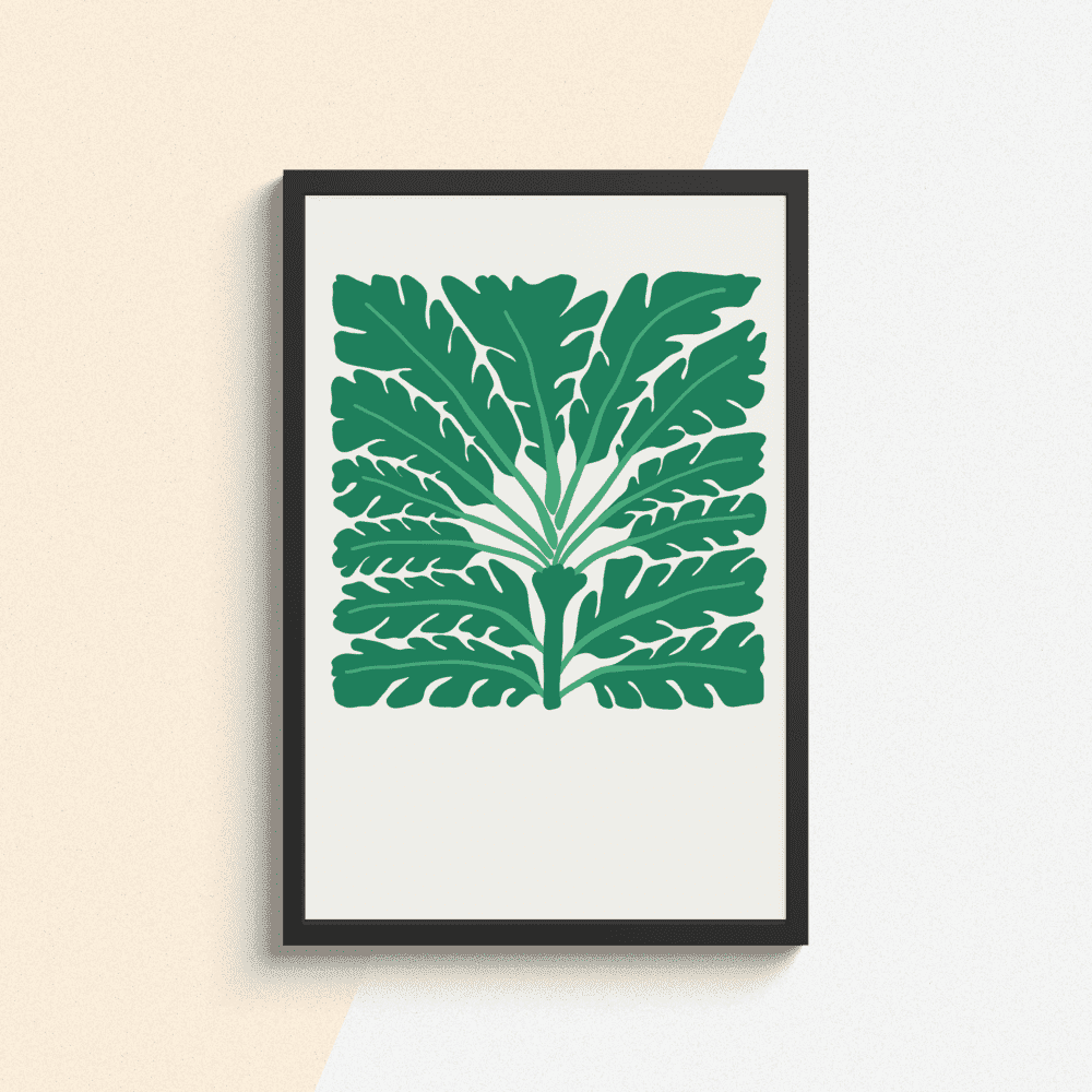 Verdant Fronds Framed Artwork