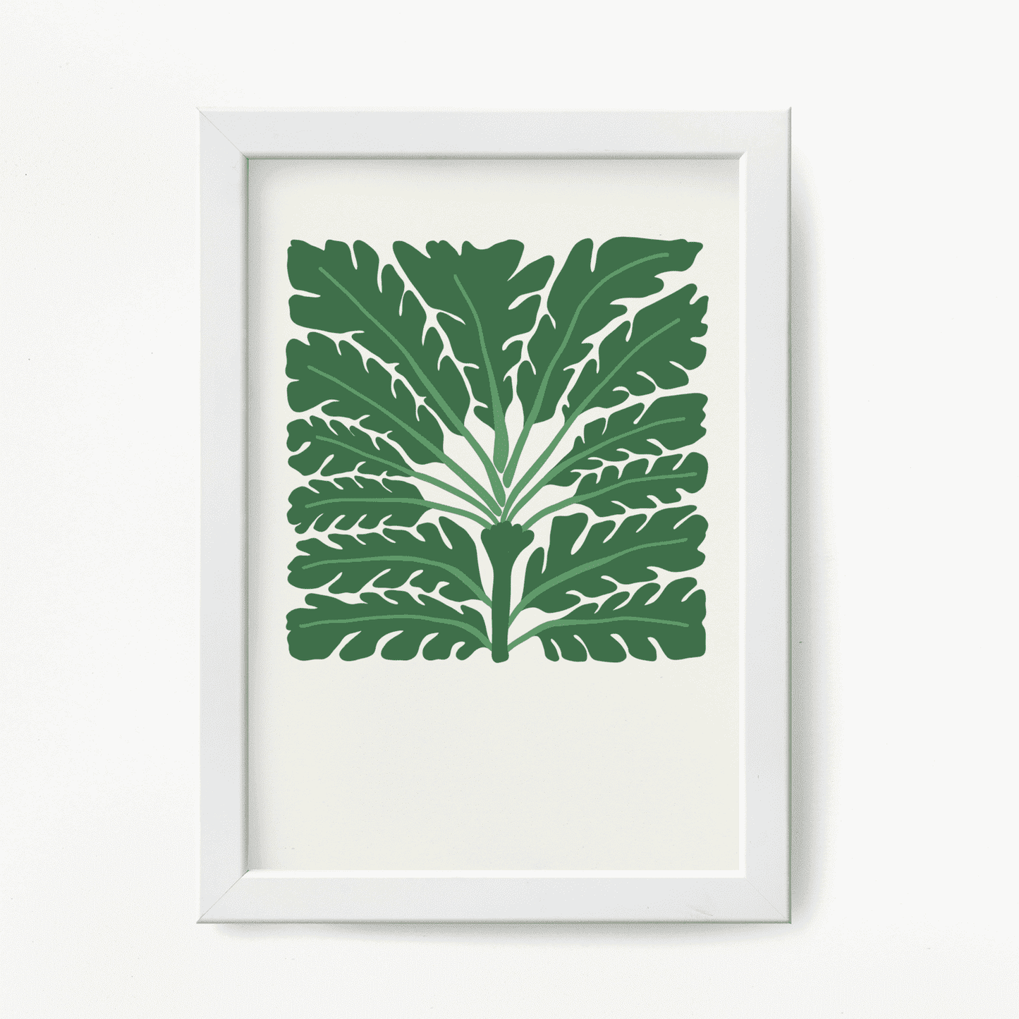 Verdant Fronds Framed Artwork