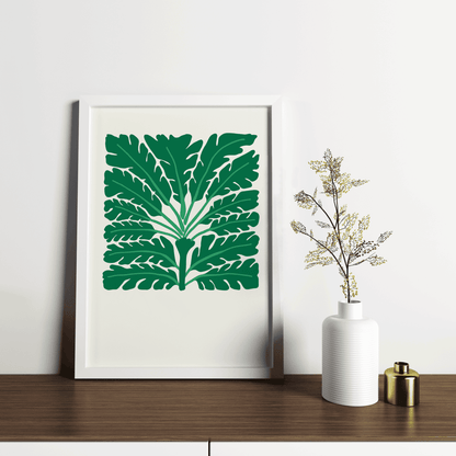 Verdant Fronds Framed Artwork