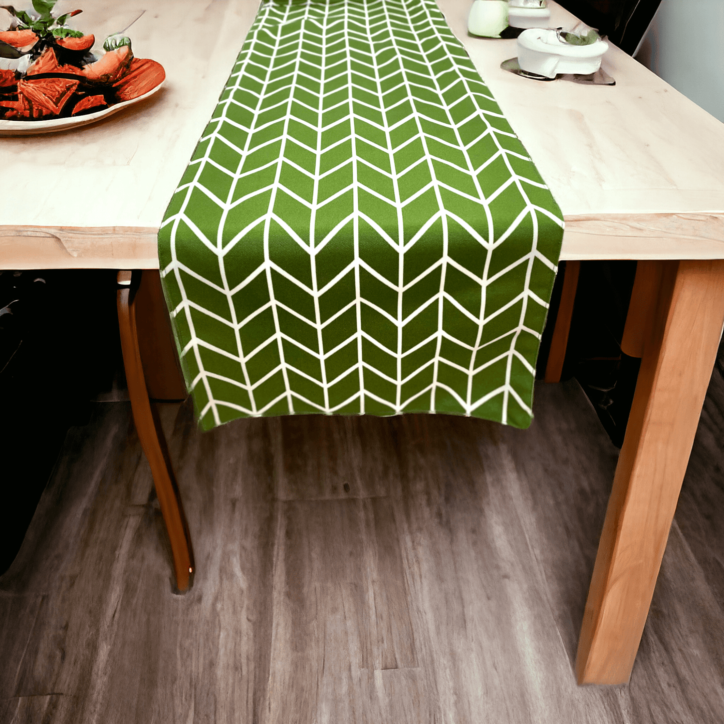 Verdure Lattice Table Runner - Lushlyf’s Botanica Collection