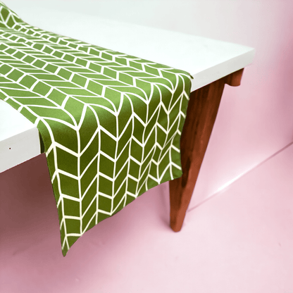 Verdure Lattice Table Runner - Lushlyf’s Botanica Collection