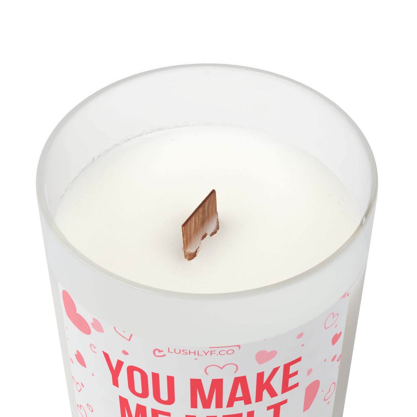 You Make Me Melt Valentine’s Rose Soy Wax Candle