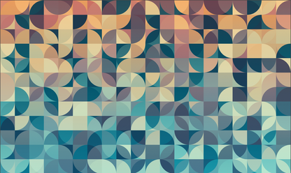 Prism Mosaic Geometric Rug