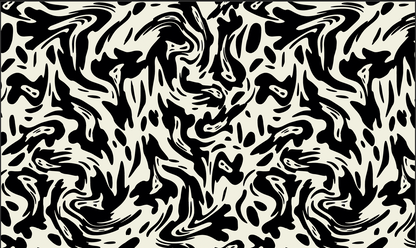 Ivory Ink Abstract Rug