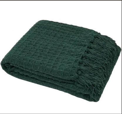 Cozy Haven Christmas Premium Chenille Sofa Throw