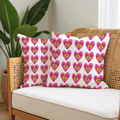 Eye of Love Cushion Cover for Valentine - Set of 5