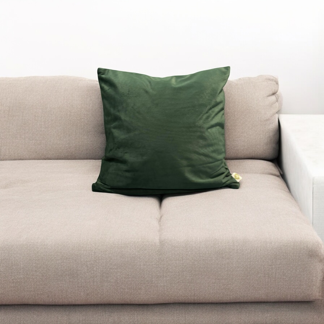 Emerald Enclave Velvet Cushion Cover - Set of 5