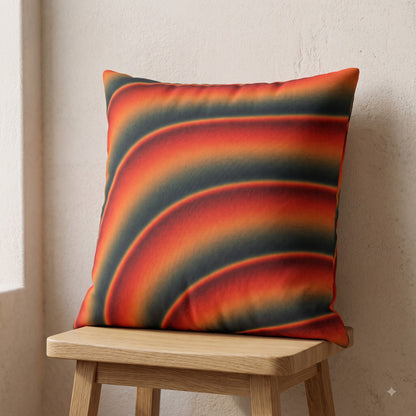 Solar Wave Spectrum Cushion Cover
