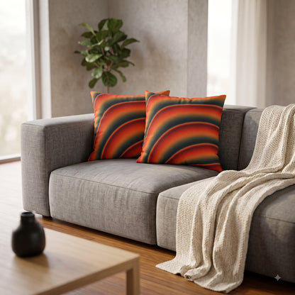 Solar Wave Spectrum Cushion Cover