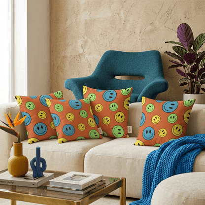 Smiley Pop Cushion Cover