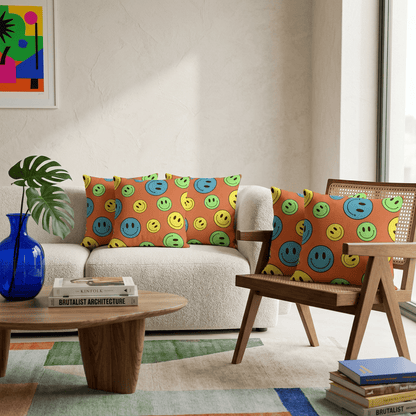 Smiley Pop Cushion Cover