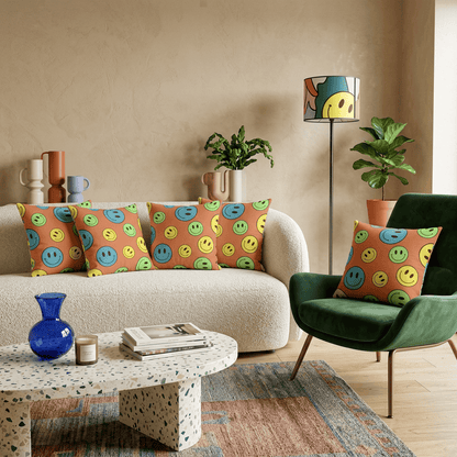 Smiley Pop Cushion Cover