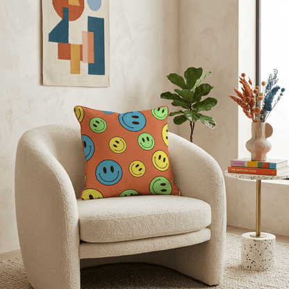 Smiley Pop Cushion Cover