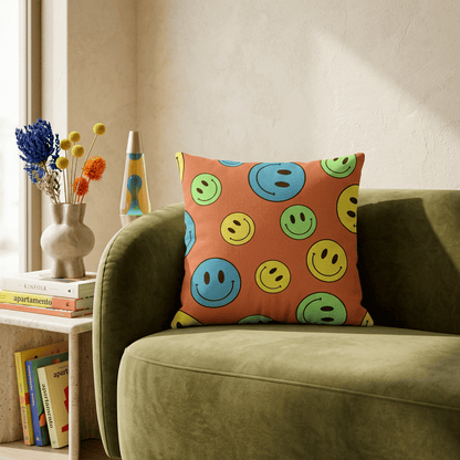 Smiley Pop Cushion Cover