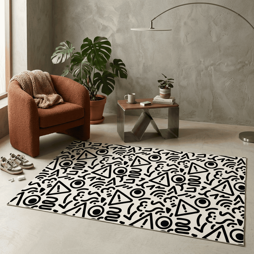 Urban Doodle Pop Rug