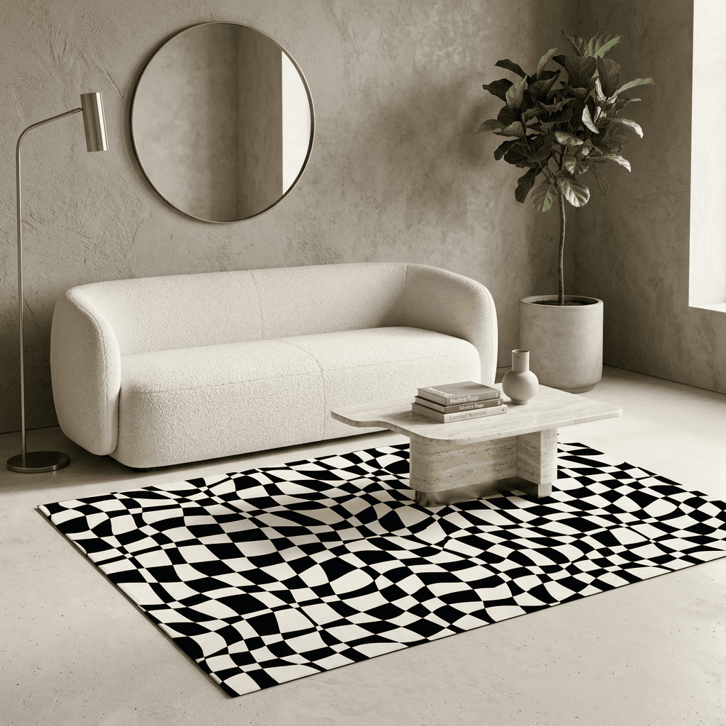 Ripple Check Mirage Rug
