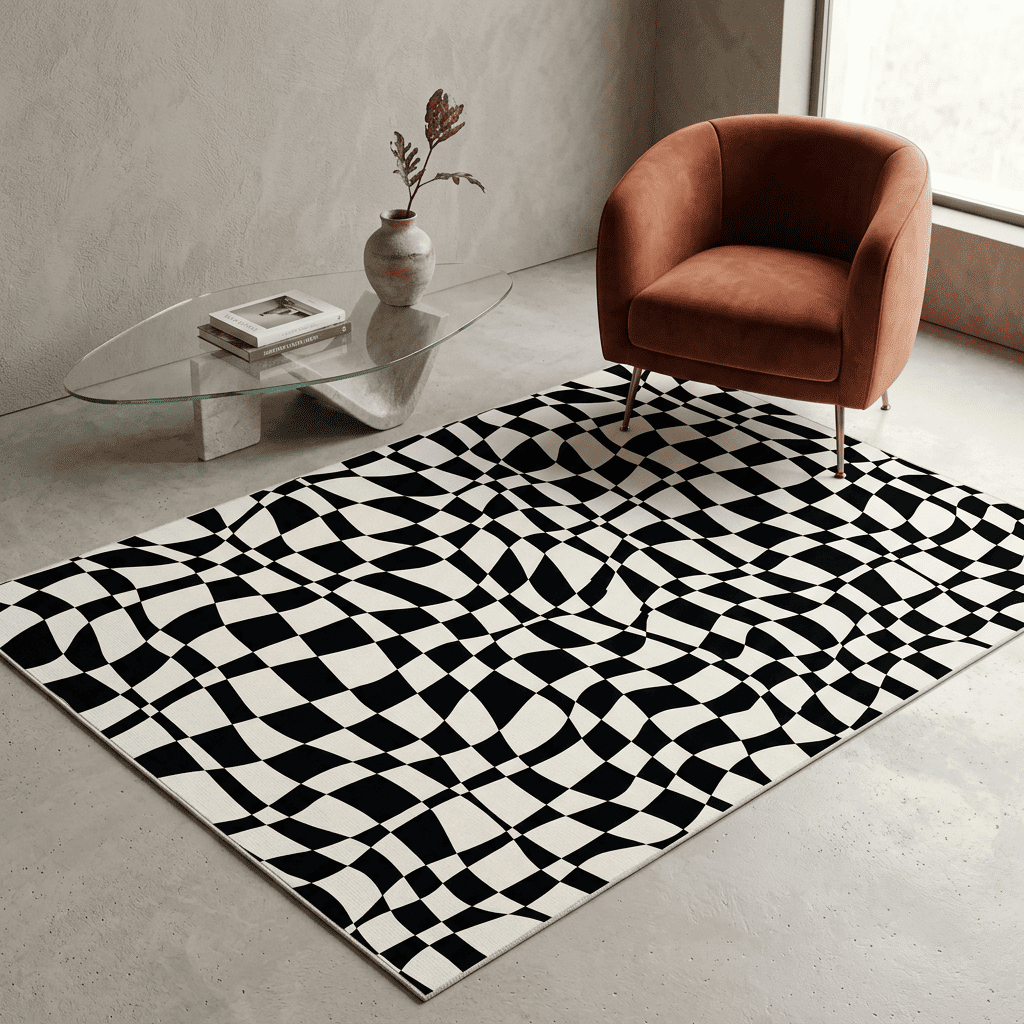 Ripple Check Mirage Rug