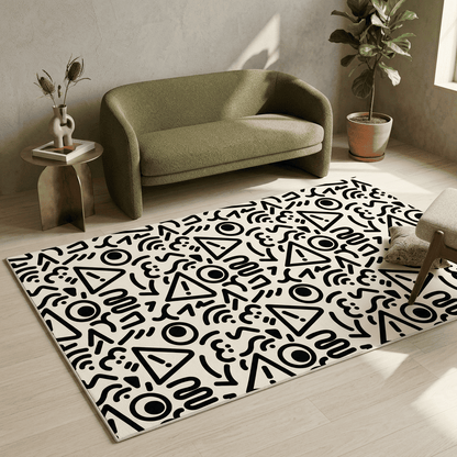 Urban Doodle Pop Rug
