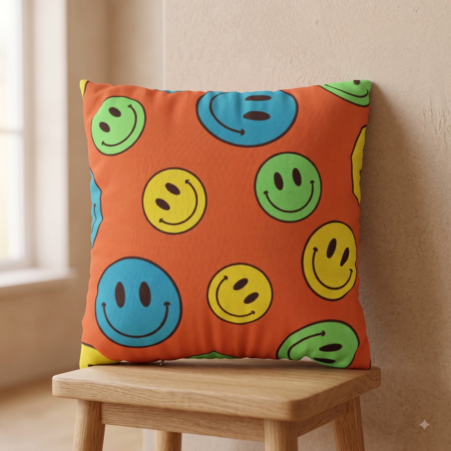 Smiley Pop Cushion Cover